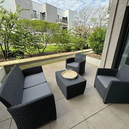아파트 Spacieux Avec Terrasse 캉